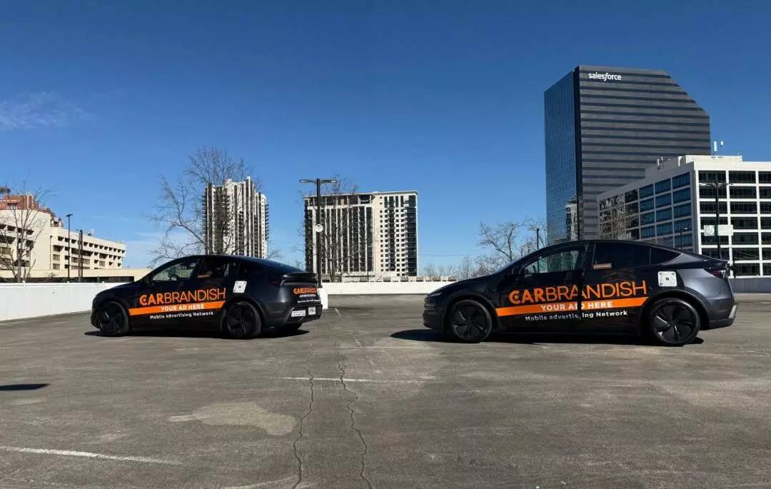 CarBrandish rideshare wrap