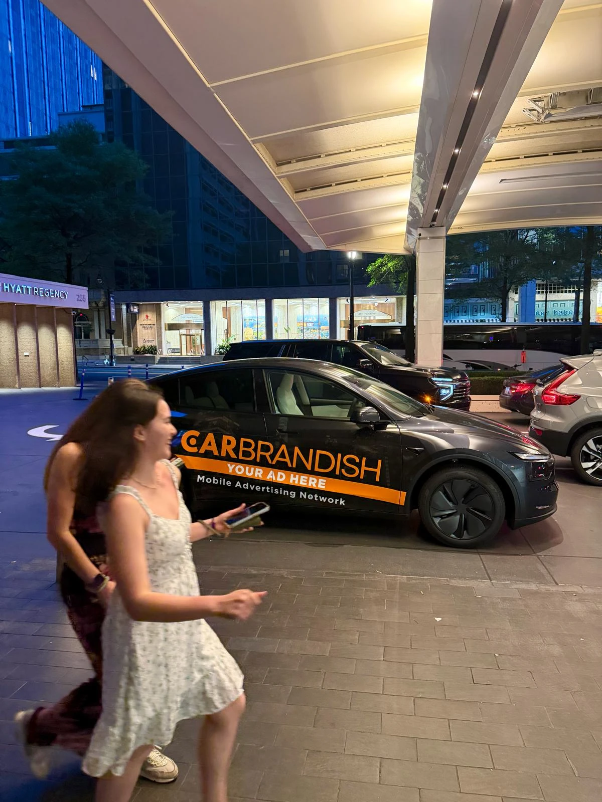 CarBrandish branded vehicle