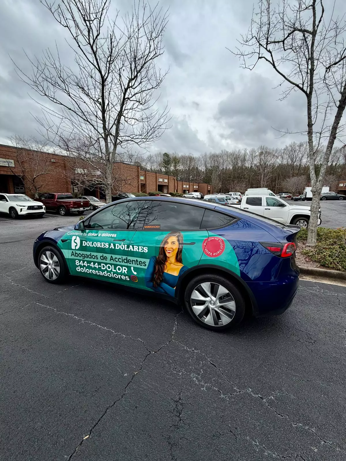 CarBrandish branded vehicle