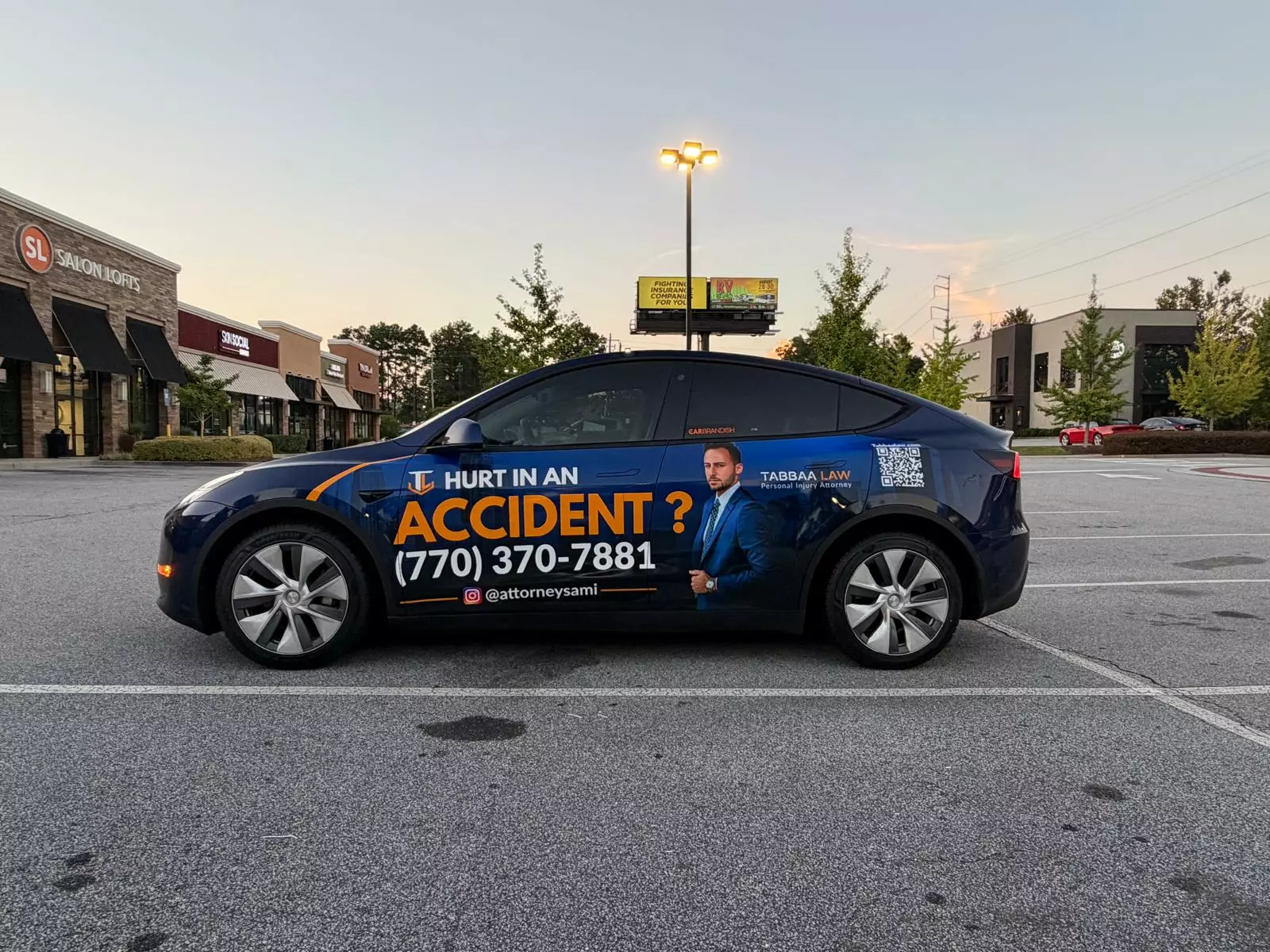 CarBrandish branded vehicle